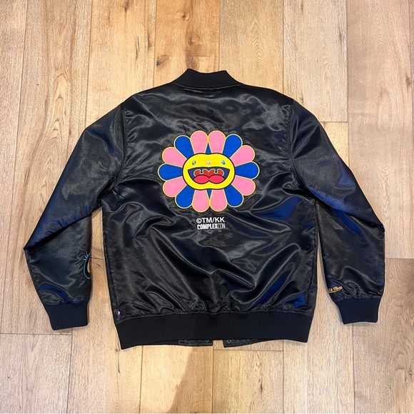 Mitchell Ness x LA Lakers x Takashi Murakami x ComplexCon Bomber Jacket - Picture 3 of 8